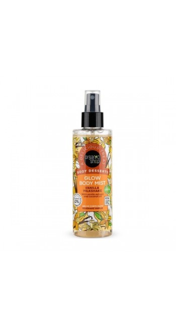 Organic Shop by Natura Siberica Body Desserts Vanilla Milkshake Body Mist Λάμψης, 200ml 