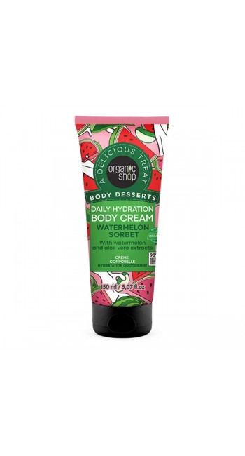 Organic Shop by Natura Siberica Body Desserts Κρέμα Σώματος Watermelon Sorbet, 150ml