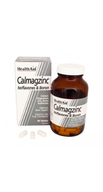 Health Aid Calmagzinc Συμπλήρωμα Διατροφής Για Υγιή Οστά, 90tabs