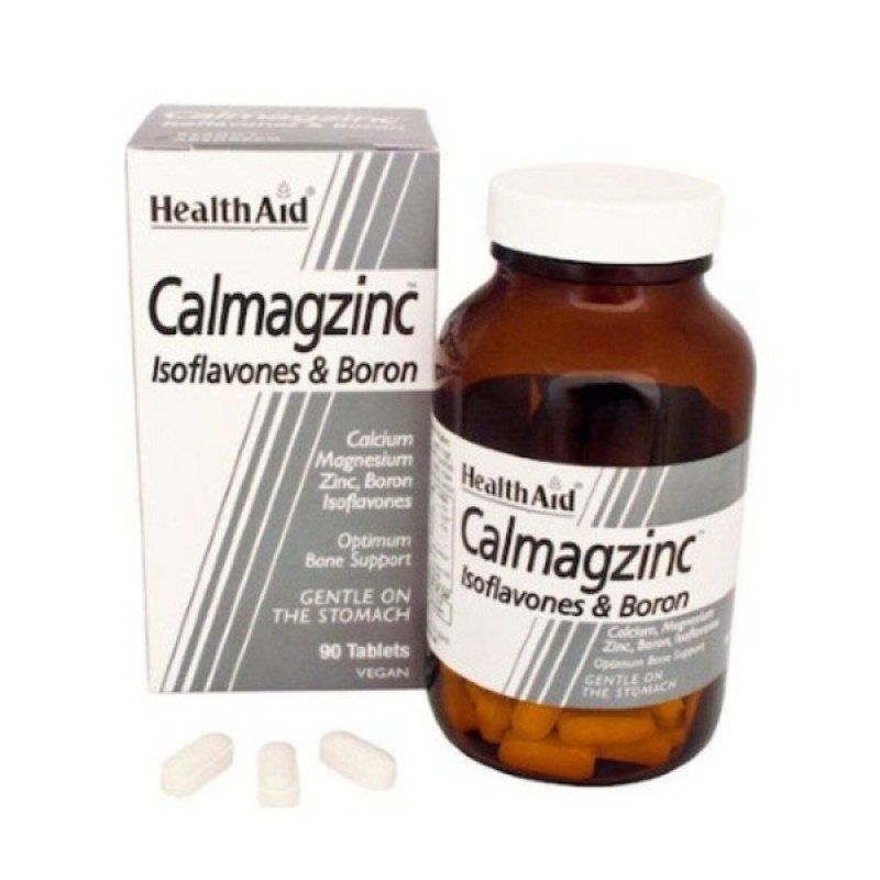 Health Aid Calmagzinc Συμπλήρωμα Διατροφής Για Υγιή Οστά, 90tabs