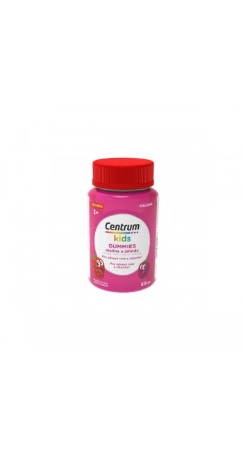 Centrum Kids Gummies με Φράουλα και Βατόμουρο, 60 μασώμενα ζελεδάκια 