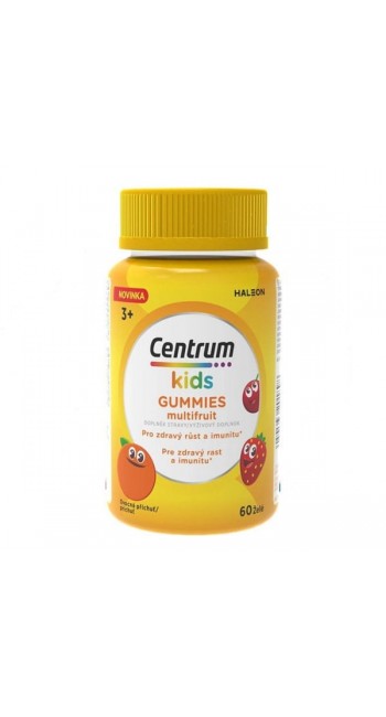 Centrum Kids Gummies με Διάφορα Φρούτα, 60 μασώμενα ζελεδάκια