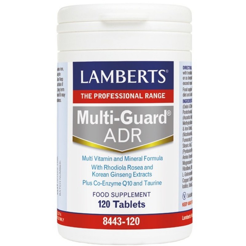 Lamberts Multi-Guard ADR Φόρμουλα Πολυβιταμινών, 120tabs