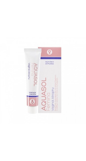 Aquasol Femina Vaginal Atrophy Κρέμα Για Την Κολπική Ατροφία, 30ml