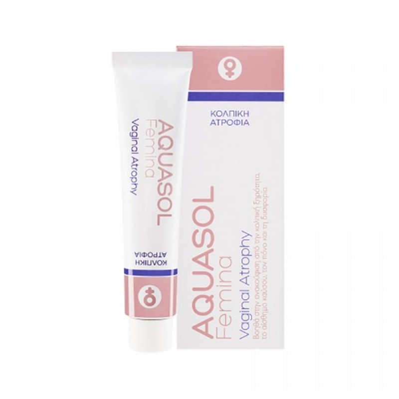 Aquasol Femina Vaginal Atrophy Κρέμα Για Την Κολπική Ατροφία, 30ml