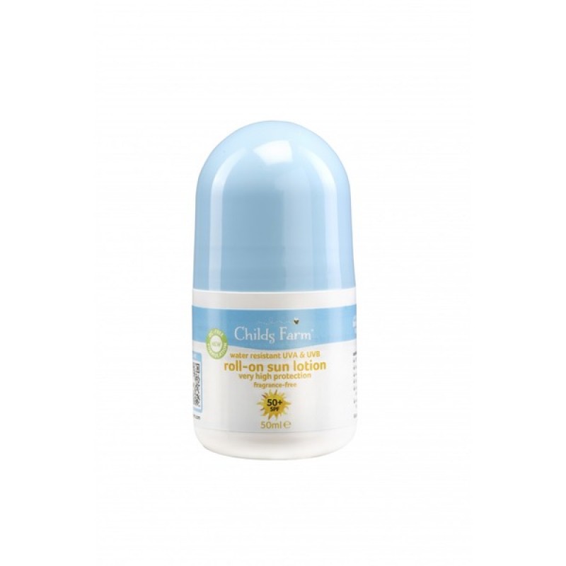 Childs Farm Παιδικό Αντηλιακό Γαλάκτωμα SPF50+ Roll On, 50ml