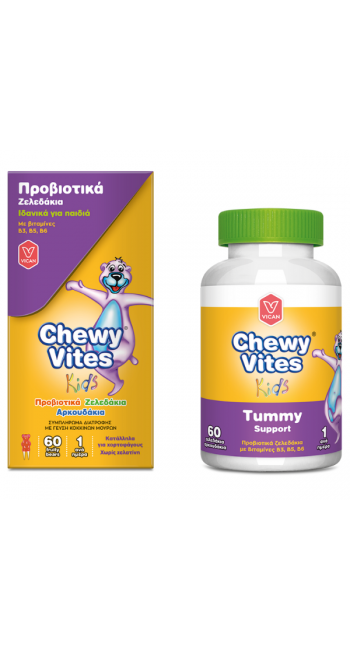 Chewy Vites Kids Probiotic Jelly Bears Προβιοτικά Ζελεδάκια για Παιδιά, 60 gummies