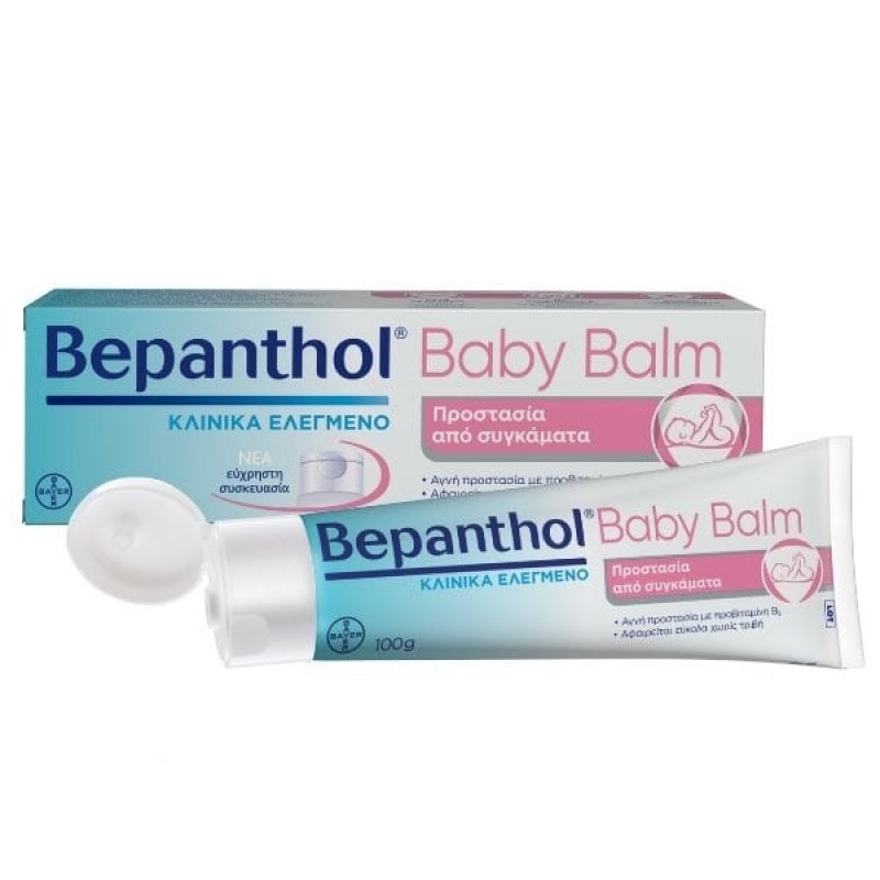 Bepanthol Baby Balm αλοιφή για το σύγκαμα του μωρού, 100gr