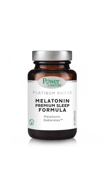 Power of Nature Platinum Range Melatonin Premium Sleep Formula, 30caps