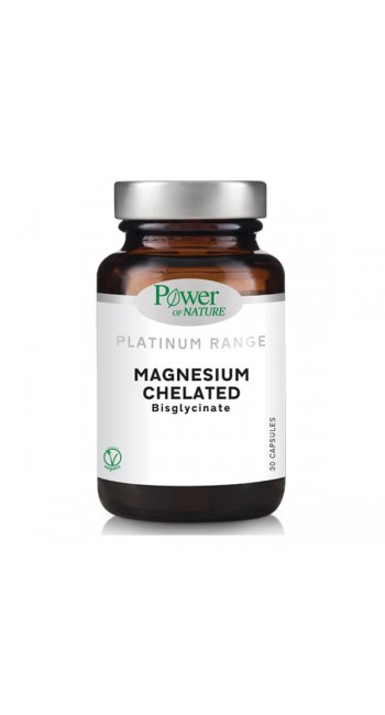 Power of Nature Platinum Range Magnesium Chelated, 30caps