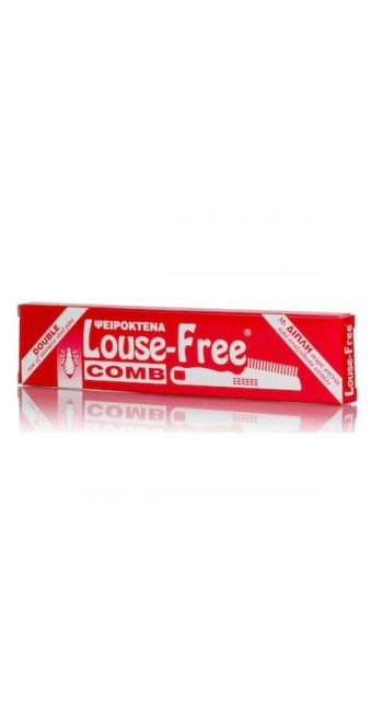 Louse Free Comb Double Αντιφθειρική Κτένα με Διπλή Σειρά από Ανοξείδωτο Ατσάλι, 1τμχ