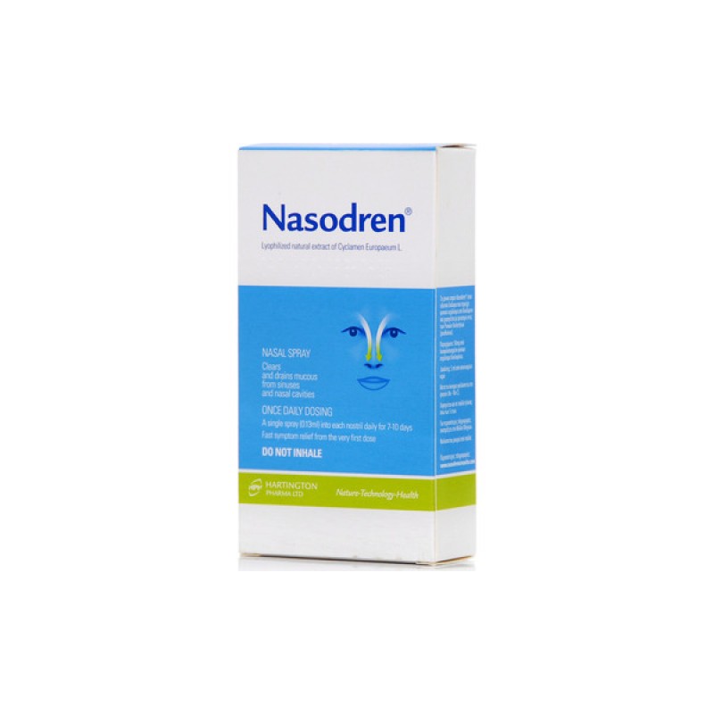 PharmaQ Nasodren Ρινικό Spray με Εκχύλισμα Κυκλάμινου, 5ml 