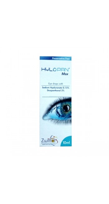 Hylopan Max Eye Drops Οφθαλμικές Σταγόνες, 10ml 