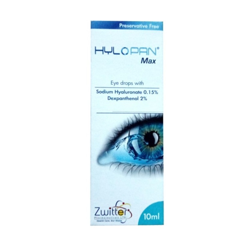 Hylopan Max Eye Drops Οφθαλμικές Σταγόνες, 10ml 