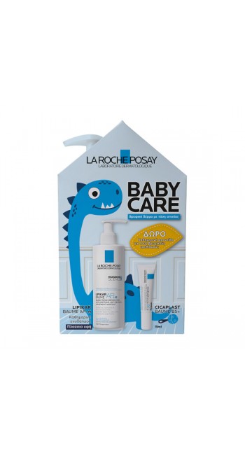 La Roche-Posay Baby Care Promo Lipikar Baume AP+M Ενυδατικό Βάλσαμο για το Βρεφικό Δέρμα με Τάση Ατοπίας, 400ml & Δώρο Cicaplast Baume B5+ για την Καταπράυνση του Δέρματος, 15ml, 1σετ