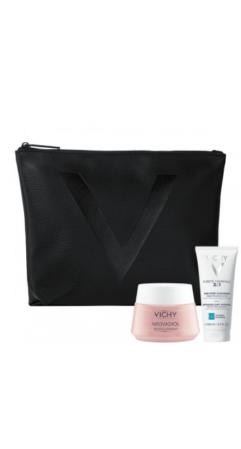 Vichy XMAS Neovadiol Rose Platinium Κρέμα Φροντίδας της Επιδερμίδας, 50ml & ΔΩΡΟ Γαλάκτωμα Καθαρισμού 3σε1, 100ml