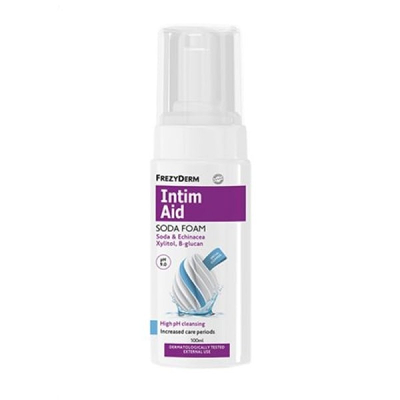 Frezyderm Intim Aid Soda Foam Αφρός Καθαρισμού για Ευαίσθητη Περιοχή, 100ml