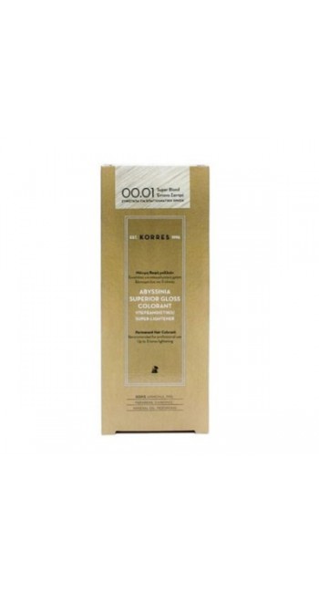 Korres Abyssinia Superior Gloss Colorant 00.01 Super Blonde Έντονο Σαντρέ