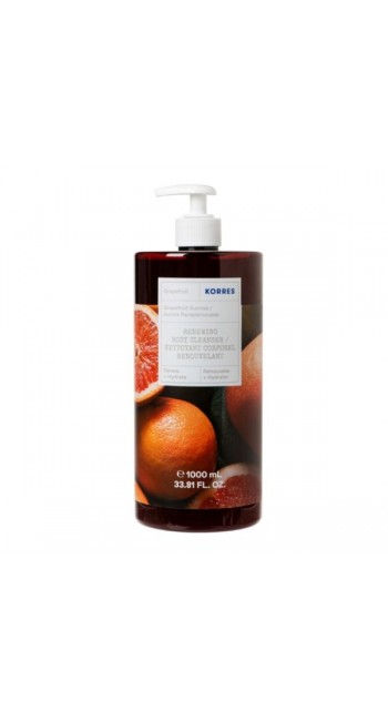 Korres Aναζωογονητικό Αφρόλουτρο με Άρωμα Grapefruit, 1000ml 