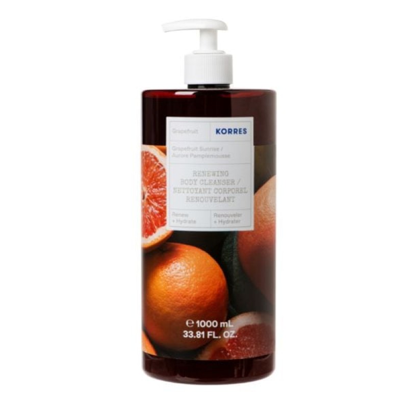 Korres Aναζωογονητικό Αφρόλουτρο με Άρωμα Grapefruit, 1000ml 