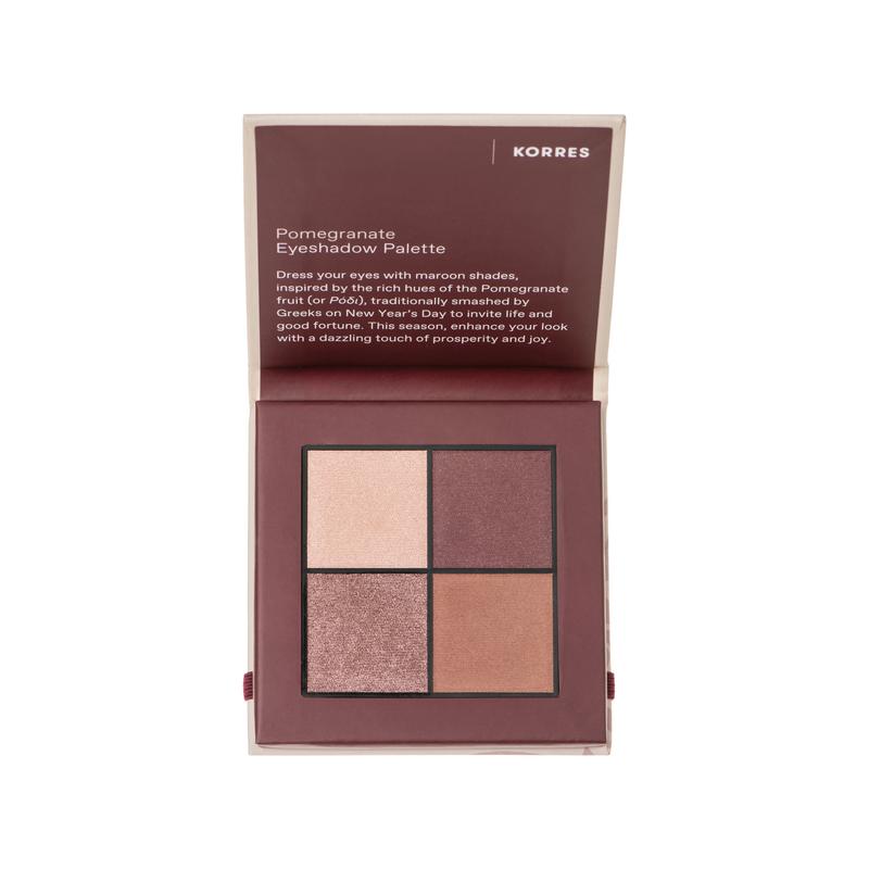 Korres Pomegranate Eyeshadow Palette Παλέτα Σκιών, 5gr