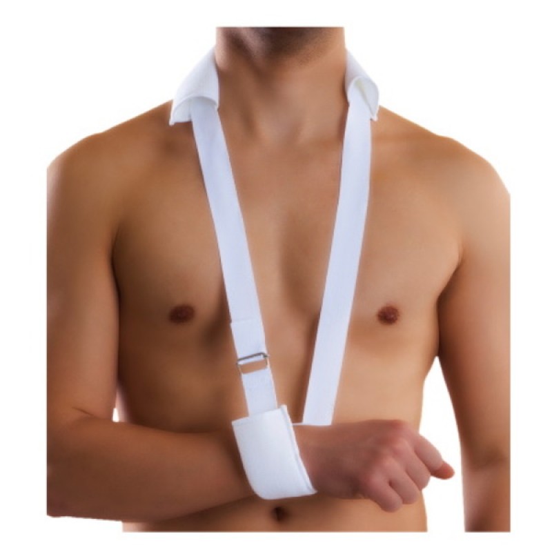 Anatomic Help 0327 Ιμάντας Ανάρτησης Χειρός, Μονός Χρώμα Ασπρο One Size, 1τμχ