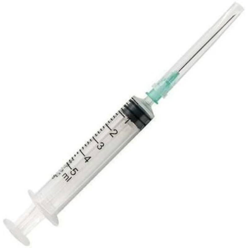 Nipro Σύριγγα με Βελόνα 5ml, 1τμχ