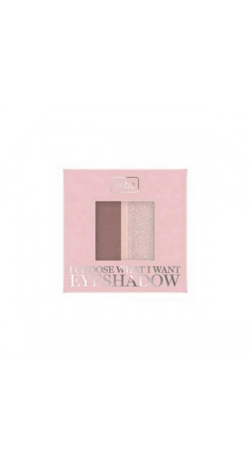 Wibo Eyeshadow Duo I Choose What I Want 01 Ash Rose, 10gr