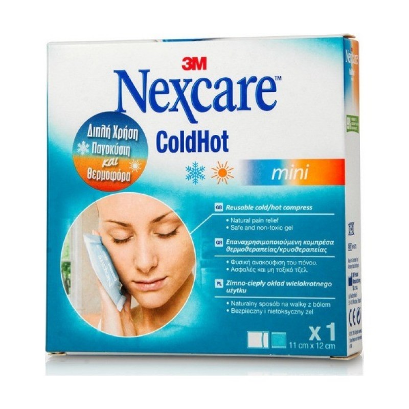 Nexcare ColdHot Mini 11cm x 12cm Παγοκύστη & Θερμοφόρα, 1τμχ