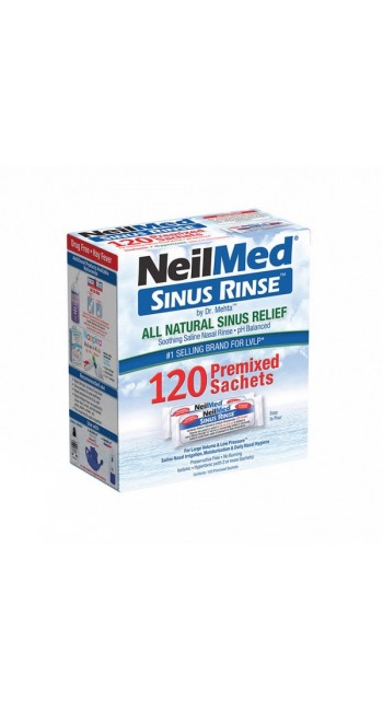 NeilMed Sinus Rinse Φακελάκια Ρινικού Αποφρακτήρα, 120τμχ 