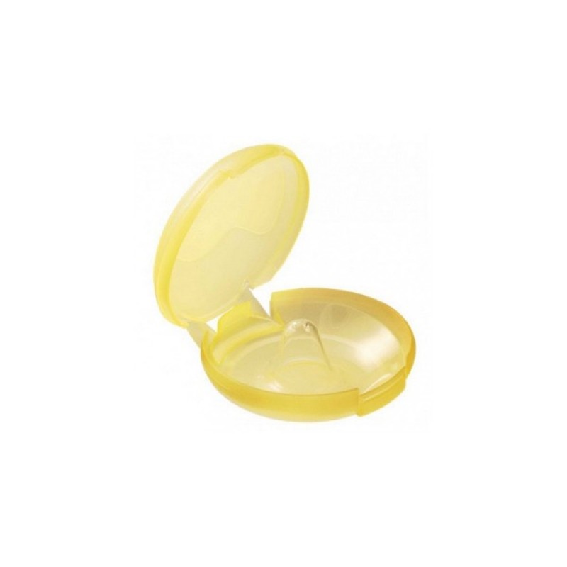 Medela Contact Nipple Shields – Ψευδοθηλές Σιλικόνης με θήκη, Μέγεθος Large, 2τμχ