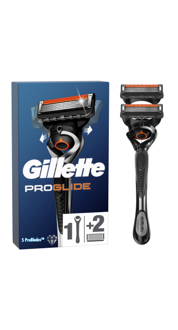 Gillette ProGlide Ξυριστική Μηχανή Με 2 Ανταλλακτικές Κεφαλές