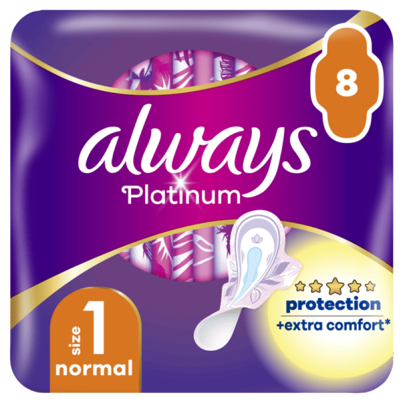 Always Platinum Normal No1, 8τμχ