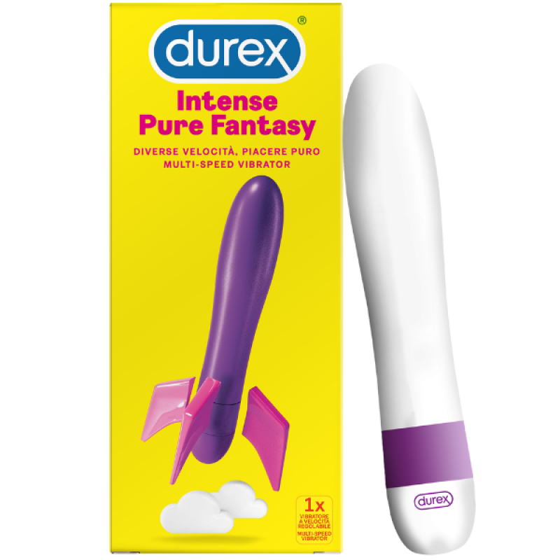 Durex Intense Pure Fantasy Δονητής με Περιστροφή Twist-Cap, 1τμχ