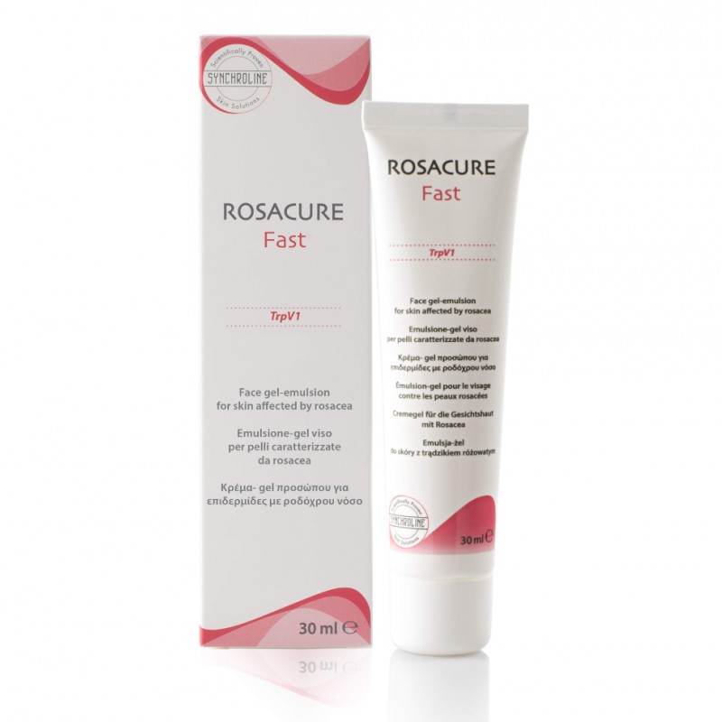 Synchroline Rosacure Fast Κρέμα Gel για την Καταπολέμιση της Μόνιμης ή Παροδικής Ερυθρότητας του Προσώπου, 30ml