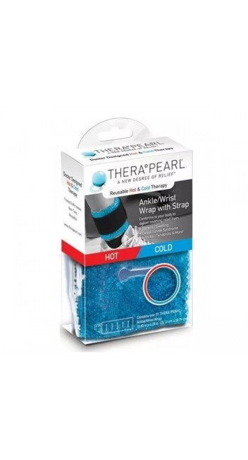 Therapearl Hot & Cold Therapy Θερμοφόρα/Παγοκύστη Αστραγάλου/Καρπού (35.1 x 10.8 cm), 1τμχ