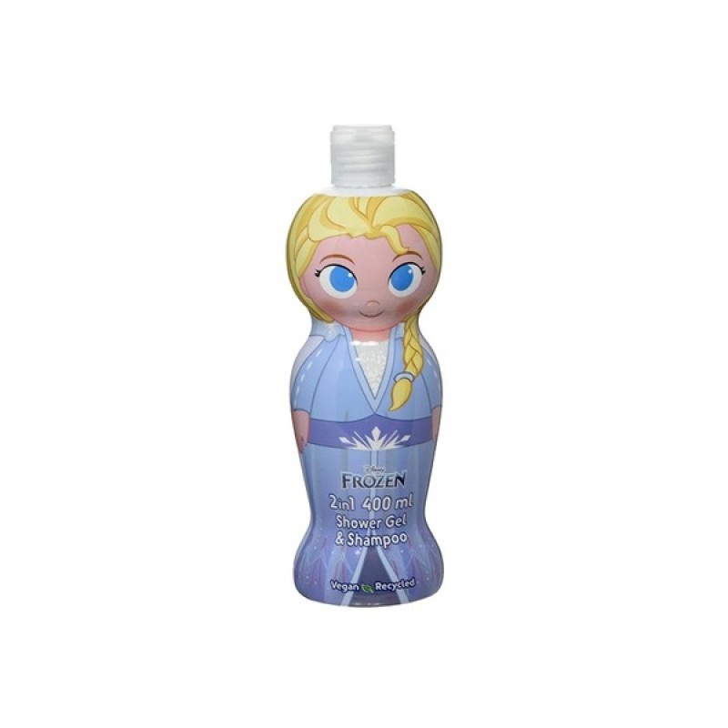 AirVal Elsa Frozen 2 in 1 Αφρόλουτρο και Σαμπουάν, 400ml