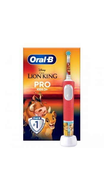 Oral-B Pro Kids Παιδική Ηλεκτρικη Οδοντόβουρτσα The Lion King 3y+, 1τμχ