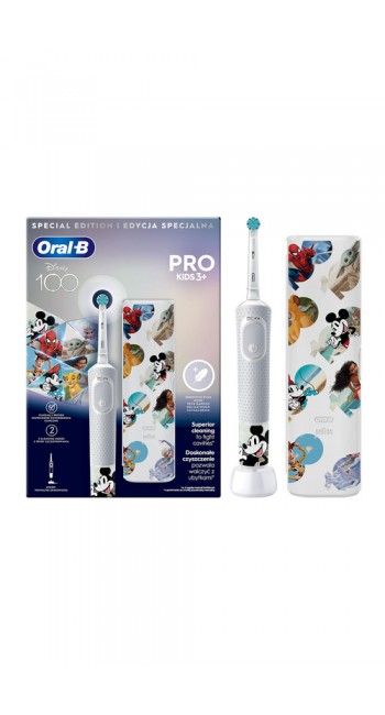 Oral-B Pro Kids Ηλεκτρική Οδοντόβουρτσα  Disney με Θήκη Ταξιδίου 3+ Ετών, 1τμχ