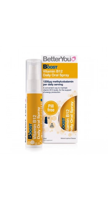 BetterYou Boost B12 Συμπλήρωμα Διατροφής σε Υπογλώσσιο Spray, 25ml